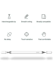 Yesido 2 In 1 Stylus Pen With Ball Point Pen Universal Passive Stylus Pen For Smart Phone Tablet Writing Pen, St04
