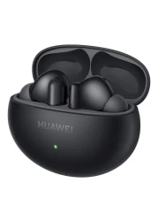هواوي فري بدز سماعات أذن 6i لاسلكية بلوتوث داخل الأذن مع علبة شحن - أسود