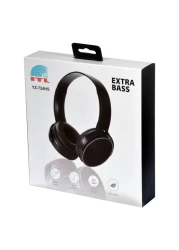 ITL YZ-724HS Headphones With Mic Wireless Stereo Over-Ear Black