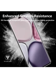 Honor X9c Screen Protector, 3D Curved Tempered Glass, Anti-Spy, 9H Hardness, Full Coverage, Anti-Fingerprint