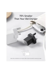 Anker Nano USB-C Port Wall Charger Black 30W