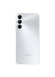 سامسونغ A05S هاتف ثنائي الشريحة، RAM سعة 6 غيغابايت، 128 غيغابايت، يدعم 4G LTE - فضي