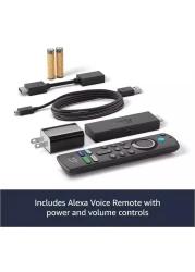 Fire TV Stick 4K MAX with New Alexa Voice Remote, Plays up to 4K HDR Video, 16GB Storage, 1 x HDMI, Dual-Band Wi-Fi 6E,HDR10+, HLG, Dolby Vision Support
