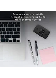 ZTE MF971RS 4G Mobile LCD Display WiFi Router With SIM Socket &amp; 2000mAh Removable Battery