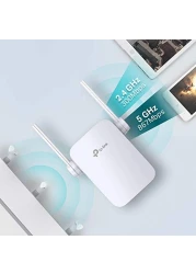 TP-Link | AC1200 WiFi Range Extender | Up to 1200Mbps Speed | Dual Band Wireless Extender, Repeater, Signal Booster, Access Point| Easy Set-Up | Extends Internet Wi-Fi (RE305)