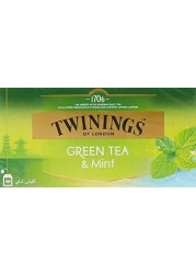 TWININGS GOLDLINE GREEN TEAMINT TBAG
