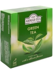احمد تي شاي اخضر - 100 قطعة، 200 غم