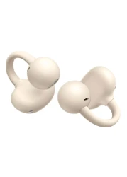 Huawei Freebuds Clip Truly Wireless Bluetooth In-Ear Earbuds With Charging Case Beige