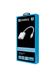 Sandberg Mini Display Port VGA Adapter White