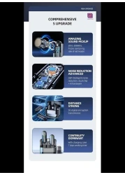 Wireless Lavalier Microphone Compatible for All Devices for YouTube/Reel/Shorts/Videos/Meeting/Teaching/Conference (K81 for Type-C and iPhone)