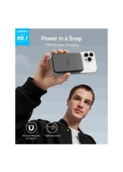 Anker 621 MagGo Magnetic Power Bank Black 5000mAh