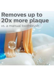 فيليبس آي 3 بريميوم سونيك الكل في واحد HX9092 رؤوس بديلة لفرشاة الأسنان بقياس موحد 2 قطع - أبيض