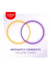 Colgate Optic White Purple Reveal Toothpaste 75ml Pack of 2