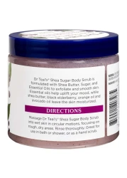 Dr Teal's Shea Sugar Scrub With Black Elderberry And Essential Oils Pink 538g