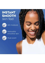 NIVEA Body Lotion, Normal to Dry Skin, Sensual Musk, 400ml