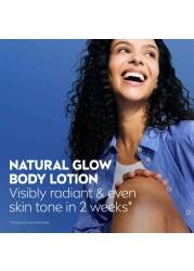 نيفيا إيفن تون لوشن الجسم بمركب التوهج الطبيعي وفيتامين C للحماية من الأشعة فوق البنفسجية لجميع أنواع البشرة، برطمان 400 ملل