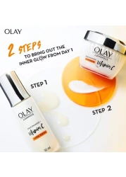 أولاي لومينوس نياسيناميد + فيتامين C مرطب للوجه أبيض 50 غرام