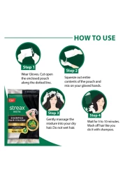 Streax Insta Shampoo Hair Colour Natural Black 25ml