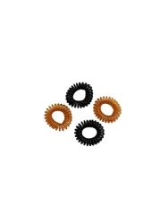 Xcluzive 4-Coiled Ponytails Small