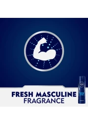 نيڤيا مزيل للعرق للرجال، فريش أكتيف، عطر منعش، بخاخ 150 مل عبوة تحتوي على ٣