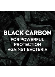 NIVEA MEN Antiperspirant Roll-on for Men DEEP Black Carbon Antibacterial Dark Wood Scent 50ml