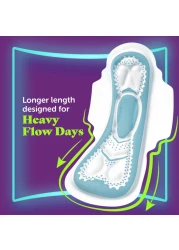 Always Maxi Thick Heavy Day Pads with Aloe Vera Essence Extra Large 48 Pads