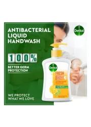 ديتول غسول سائل منعش لليدين مضاد للبكتيريا بخلاصة الليمون وزهور البرتقال 200 ملل