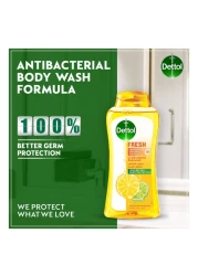 Dettol Fresh Anti-Bacterial Citrus And Orange Blossom Body Wash Yellow 500ml+250ml Assorted