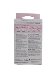 Elegant Touch Luxe Looks False Nails With Glue French 109 24 PCS