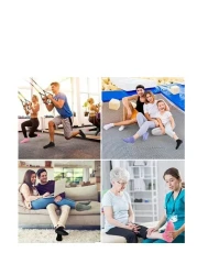 جوارب مرطبة لتنعيم القدمين وتخفيف جفاف الجلد المتشقق، سيليكون مضاد للانزلاق، تتضمن لوشن ليلي للعناية بالقدمين - مثالية للنساء والرجال