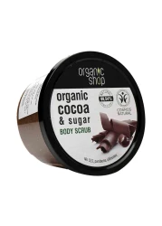 Organic Shop Organic Belgian Chocolate And Sugar Body Scrub Brown 250ml
