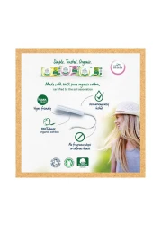 Lil-Lets Organic Non-Applicator Super White 16 Tampons