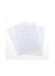 Tanex Labels White 23x50mm 120 PCS