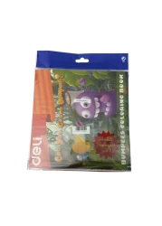 Deli ColoRun Coloured Pencil 24 PCS with Colouring Book and Sharpener