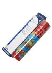 ستيدلر نوريكا أقلام رصاص قطعتان وأقلام رصاص ملونة لونا 136، 12 قطعة