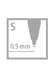 Stabilo Trio 2-in-1 Fibre-Tip Colouring Pens Multicolour 10 PCS