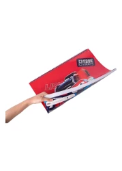 ديزني كارس دفتر رسم بطبعة ""سوبر تشارج"" مقاس A3