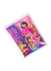 Disney Princess Anything is Possible Printed Ziplock Stationary Set 7 PCS