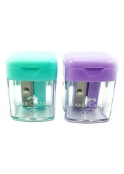 فابر كاستل مبراة بعلبة صغيرة لأقلام الباستيل ، 4 قطع