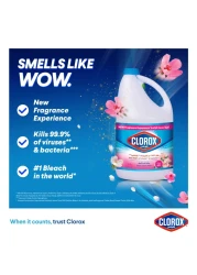 كلوركس مبيض سائل برائحة الورد 3,78 لتر