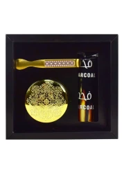 الرياح طقم هدية بخور وفحم BR1024 - متعدد الألوان - 3 قطع