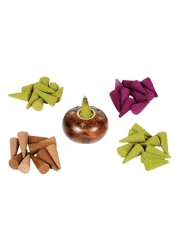 Pure Nature Incense Cones And Holder 40 Cones