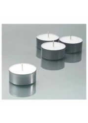 Home Tealight Candles White 100 PCS