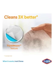 Clorox Disinfecting Wipes Crisp Lemon 75 Wet Wipes