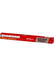 دايموند ورق ألمنيوم 37.5 قدم مربع، 1 قطعة - فضي