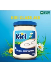 كيري جبنة كريمية في مرطبان زجاجي 500 غرام، حزمة من 2