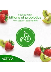 Activia Yoghurt Go Drinkable Yogurt Snack Kiwi-Strawberry 280ml