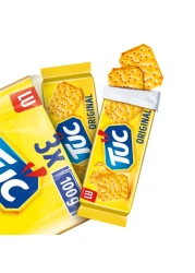 Tuc Original Snack Crackers, 100g Pack of 3