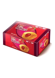 Britannia Strawberry Muffins Cake, 60g Pack of 12