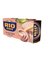 ريو ماري لحم تونة خفيف في زيت الزيتون، 160 غرام، حزمة من 2